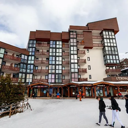 Eskival - Eskival 35m² 4 Pers Centre Station Acces Direct Sur Les Pistes Mae-7664