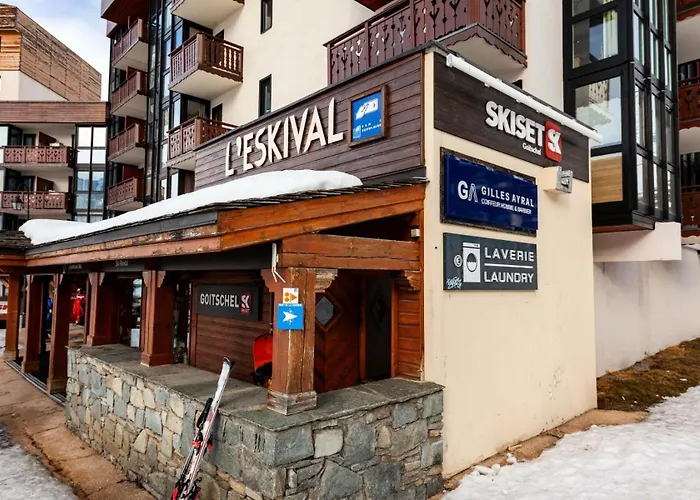 Eskival - Eskival 35m² 4 Pers Centre Station Acces Direct Sur Les Pistes Mae-7664